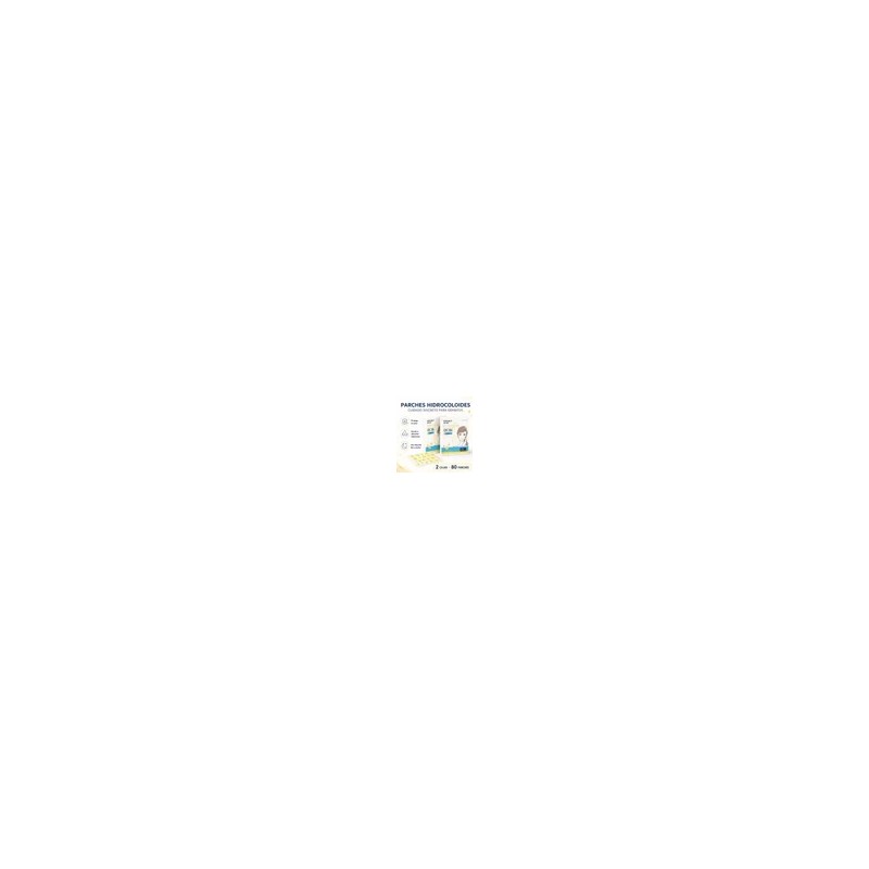 Parches Hidrocoloides Estrella Acne 2 Cajas 80 Pzs
