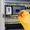 ANEX Slim Insulated Screwdriver 1000 V Compatible, Thin Shaft +2