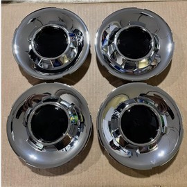 4 Pcs Chrome Wheel Center Hub Caps 19431543/9597347 Compatible with Chevy Avalanche Suburban Silverado1500 OEM