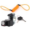 AntiTheft Universal Motorcycles Helmet Lock MultiFunctional Waterproof Fixed Lock Reminder