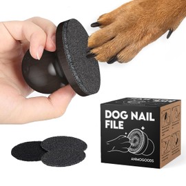 AnimoGoods Dog Nail File, Cat Nail File, Dog Nail File Board - Stress-Free Nail Filing for Dogs, Nail File for Dogs, Dog Scratch Pad for Nails, Made from 100% Real Wood