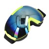 Ski Goggles PE Coated Lens Anti Fog Double Layers Adjustable