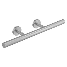 BWE Shower Foot Rest Brushed Nickel Wall Mount Shower Footrest for Shaving Legs Brass Bar Shower Step Foot Ledge Anti-Slip Shower Foot Ledge