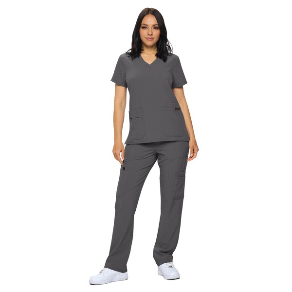 Monarch Uniforms Scrub Sets in Regular and Petite Stretchy Scrubs