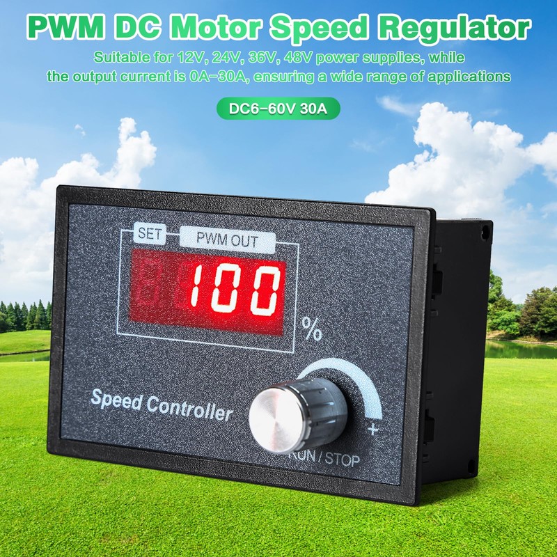 Jadeshay Motor Speed Controller, PWM DC Motor Speed Controller DC