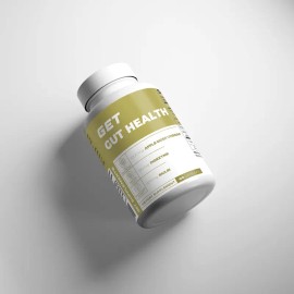 Apple Cider Vinegar 1000mg with Inulin 200mg Capsules for Digestive Support, Gluten Free Non GMO Supplement, 60 Capsules