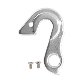 BULLSPANN Bicycle Bike Derailleur Hanger Frame Gear Tail Hook Bicycle Derailleur Hanger Plate Derailleur Hanger for Road Bike Silver Tone