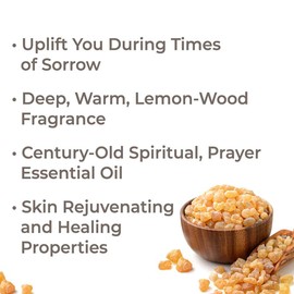 Plant Therapy Organic Frankincense Carterii Essential Oil 100% Pure, USDA Certified Organic, Undiluted, Natural Aromatherapy, Therapeutic Grade 10 mL (1/3 oz)