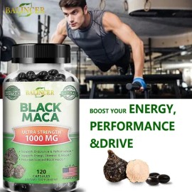 Balincer Maca Negra Peruana Cápsulas