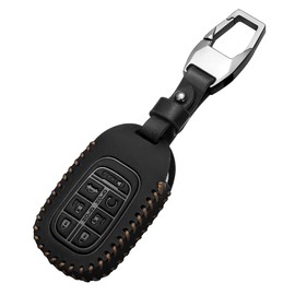 Funda de piel compatible con llave Honda para llavero Odyssey 2025 2026 con 7 botones