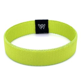 Hang Loose Bands - Lime Green - Green Stretch Bracelet for Men Women & Teens - Summer - Boho Solid Color Wristband – Friendship Bracelets - Surfer Wrist Band