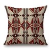 Throw Pillow Cover Farmhouse Decorative Cotton Linen Pillow Cover Pillowcase