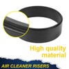 PIT66 4Pcs Air Cleaner Spacer Plastic Compatible with Edelbrock Holley