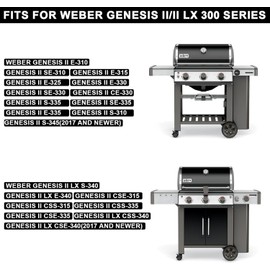 66795 flavorizer bars for Weber Genesis ii E-310 ii S-310 Grill Parts, Weber Genesis 2 S-335 II E-335, Genesis II LX S/E-340 Parts, Weber Genesis II 66032 Flavorizer Bars & 66040 66685 Heat Deflector