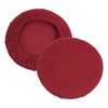 PATIKIL 11" Round Bar Stool Cover, 2 Pack Washable Elastic