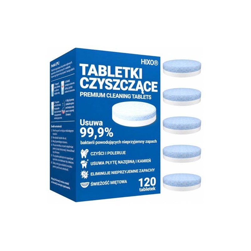 120 x Dental Gutter Cleaning Tablets - Cleaning Tablets for