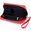 JEEBURYEE Women's Genuine Leather Credit Card Holder Wallet RFID Blocking