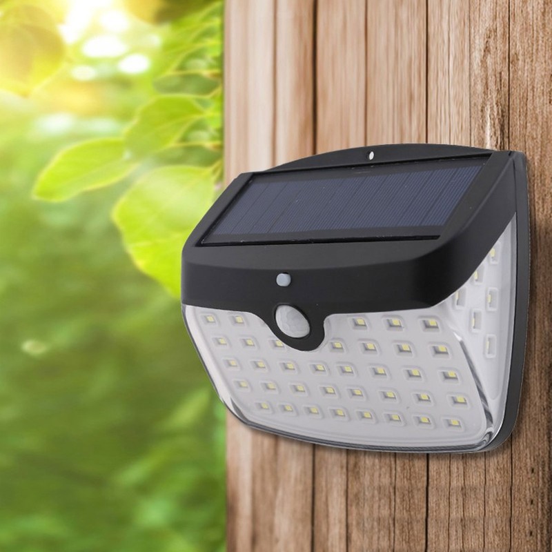 GY003‑1 Waterproof Solar Light 50LED Wall Lamp Separable Motion Sensor