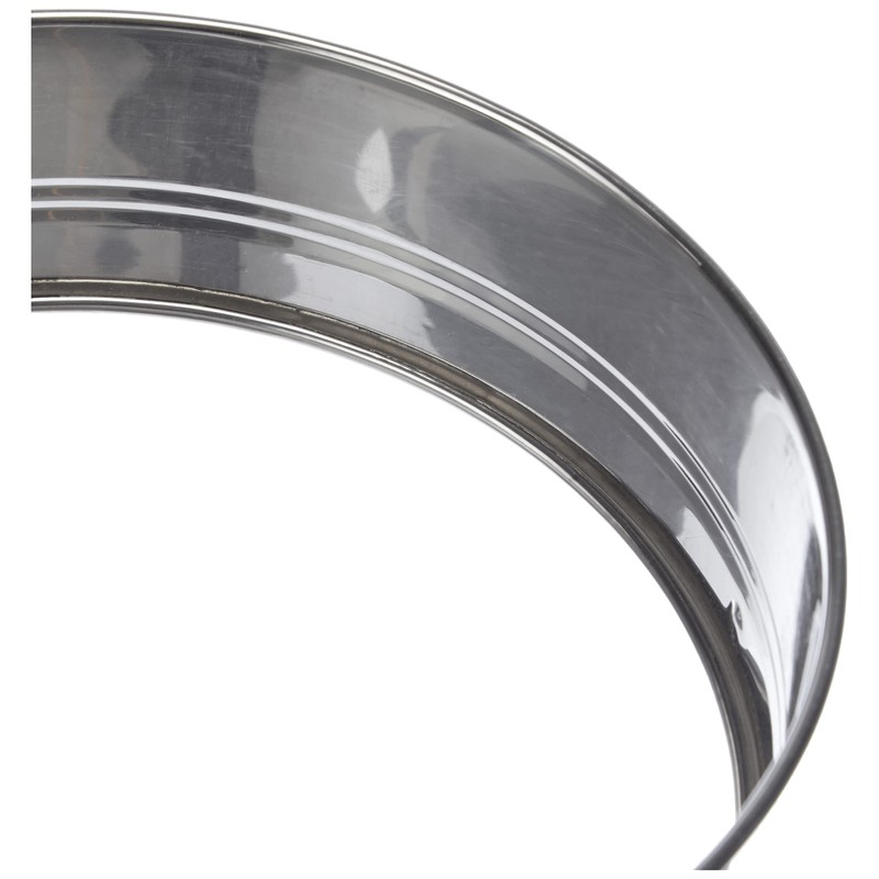 De Buyer - Edelstahlsieb mit 4 auswechselbaren Siebeinsätzen (3mm/ 2mm/