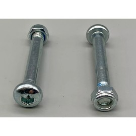 Carex Rollator Parts Front Wheel Axle, Set of 2, For Carex Steel Rolling Walker NEW