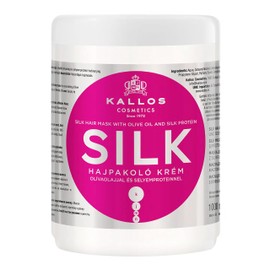 Kallos KJMN Silk Hair Cream Mask with Olive Oil and Silk Protein Extract for Dry, Lifeless Hair, 1000 ml