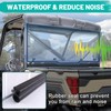 Ranger 1000 Rear Windshield - StarknightMT Upgraded Ranger Rear Window