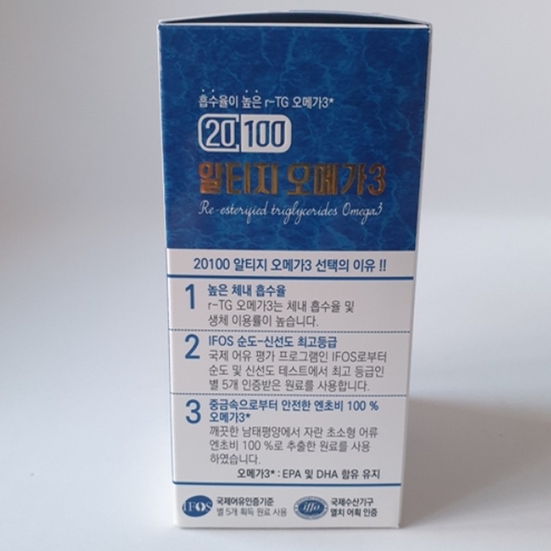 Chong Kun Dang 20100 Altige Omega 3 6 months supply
