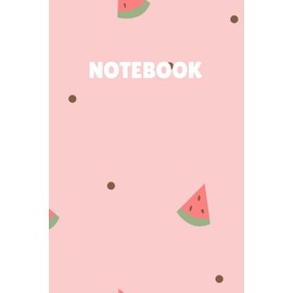 Peach Pink Watermelon Notebook – Cute Fruit Journal for Girls & Teens | Aesthetic Summer Stationery: Fun Lined Notebook with Watermelon Slice Pattern ... Matte Cover | Ideal for School or Journaling