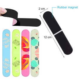 Pack of 30 Magnetic Bookmarks, Magnetic Bookmarks, Reading Minis, Magnetic Bookmarks, Magnetic Bookmarks, Magnetic Markings, Magnetic Optical Bookmarks (Pattern)