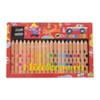 Kokuyo KE-AC2 Colored Pencils, Mixed Colored Pencils, 20 Pieces