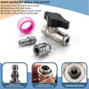 DN10 Ball Valve for Pressure Washer, 3/8" Quick Connect Ball