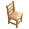 RRI Goods Kids Wooden Chair Set, Fully Assembled Youth Ladderback