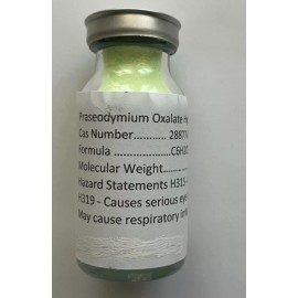 Unbranded Praseodymium oxalate hydrate min 99.9% 10 Grams