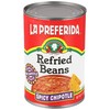 La Preferida Refried Beans, Spicy Chipotle, 16-Ounce (Pack of 12)