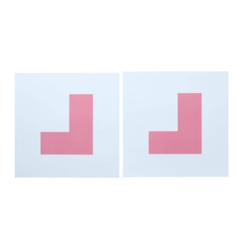 AB Tools 2 x Window Cling L Plates Learner Driver Car Badge Road Legal