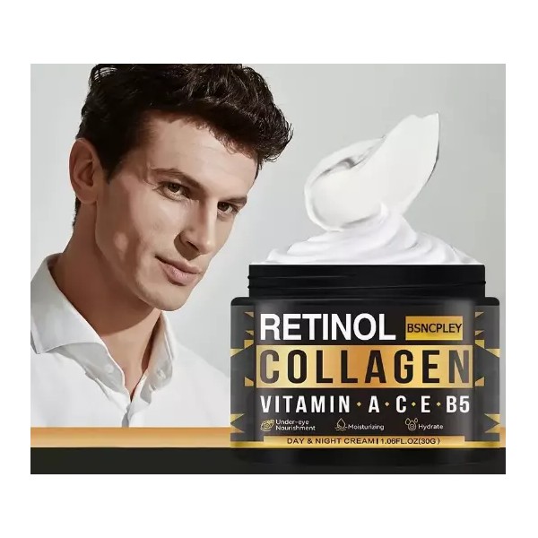 Retinol Collagen Vitamin A C E B5 For MEN (60g)