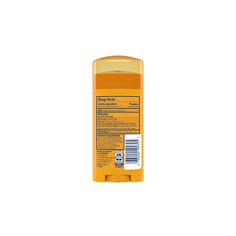 Arm & Hammer Deodorant 2.6oz Solid Ultra Powder Fresh (Oval)