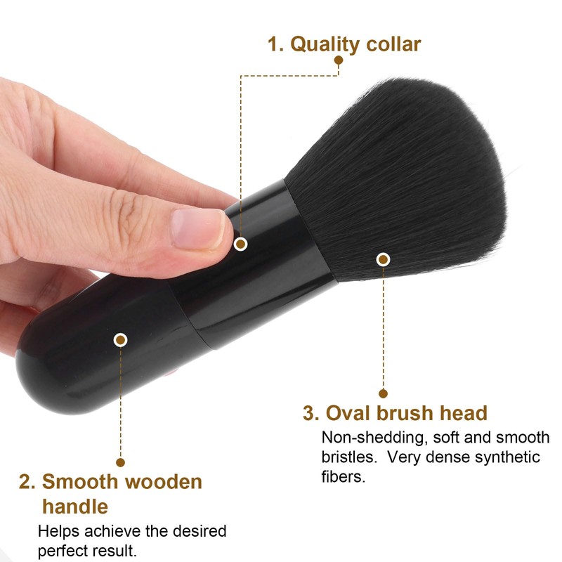 Tanning Brush for Self Tan, Large Vegan Kabuki Brush Soft