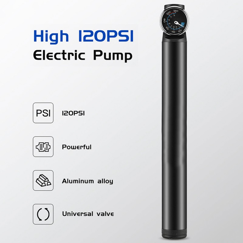 Portable Electric Pump Tire Inflator USB Charging 120PSI for American