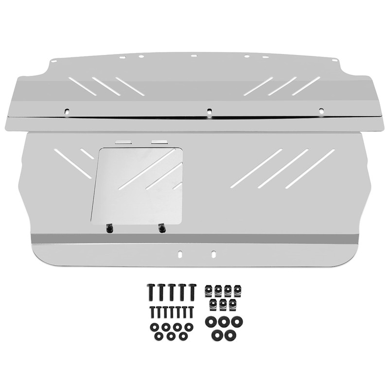 Kojem Aluminum Under Tray Skid Plate Compatible with 2004-2007 Subaru