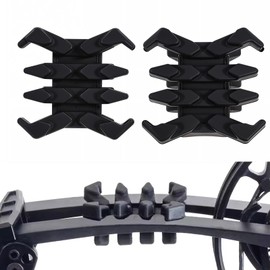 2 Pcs Compound Bow Limb Dampeners Archery Bow Limb Dampeners Archery Split Limb Stabilizer Dampener for Split Limb Compound Bows Reduceing Vibration and Noise