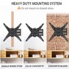 MOUNTUP TV Wall Mount, TV Mount Swivel and Tilt Full Motion