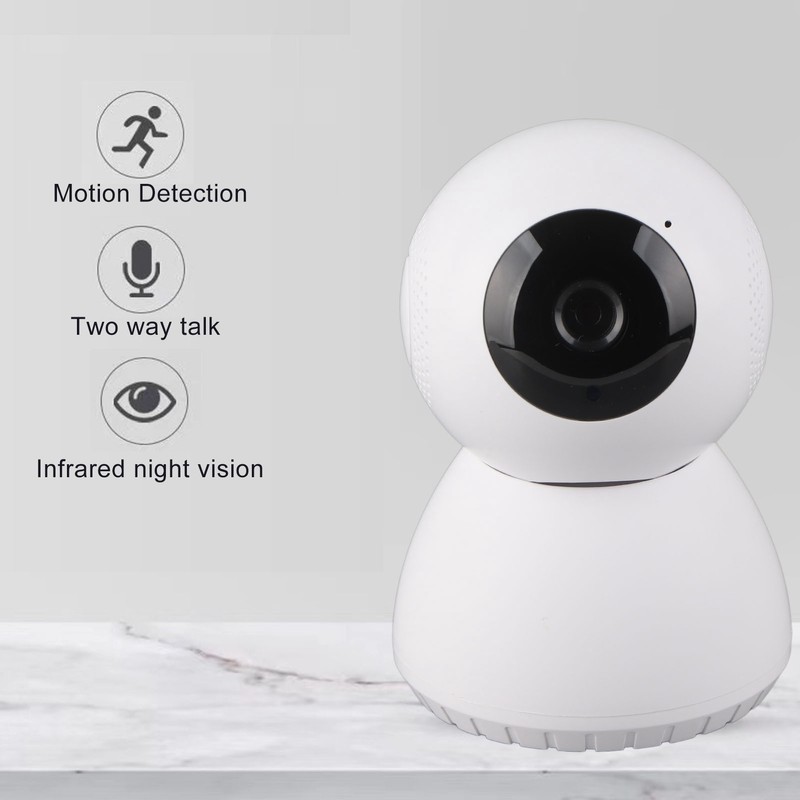 Indoor Security Camera 1080p WiFi Night Vision Motion Detection 2