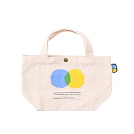Leo Lionni Canvas Tote Bag, S, Ao-kun and Iro-chan