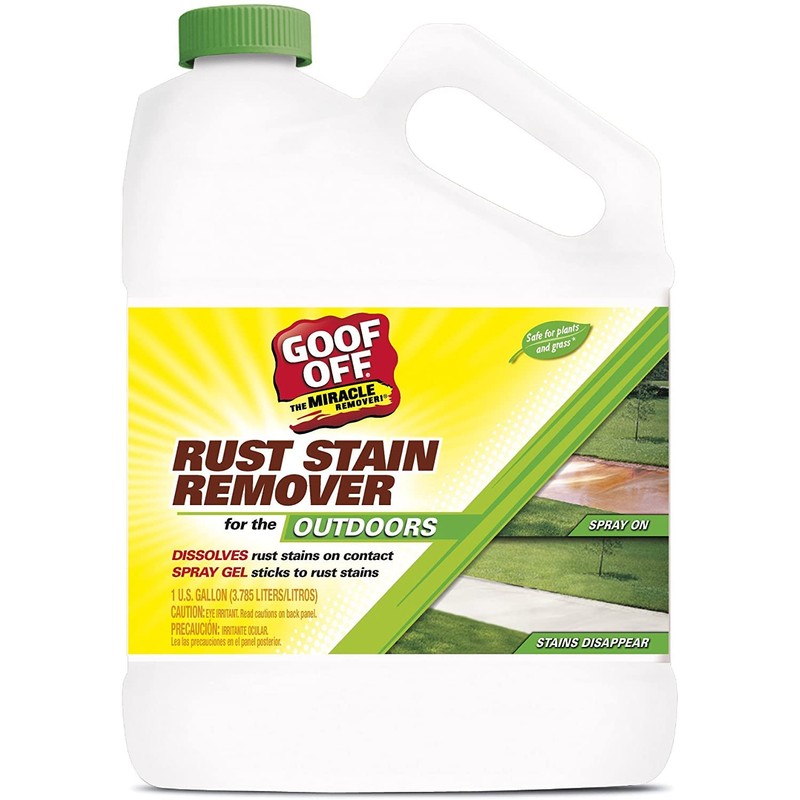 RustAid GSX00101 Goof, 1 Gallon GAL Rust Stain Remover (Four