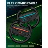 Mumba Steering Wheel for NintendoSwitch 2 JoyCon Controller GamesAccessory 2Pack