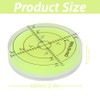 Spirit Level High Precision Bullseye Spirit Level Round Inclinometer Diameter
