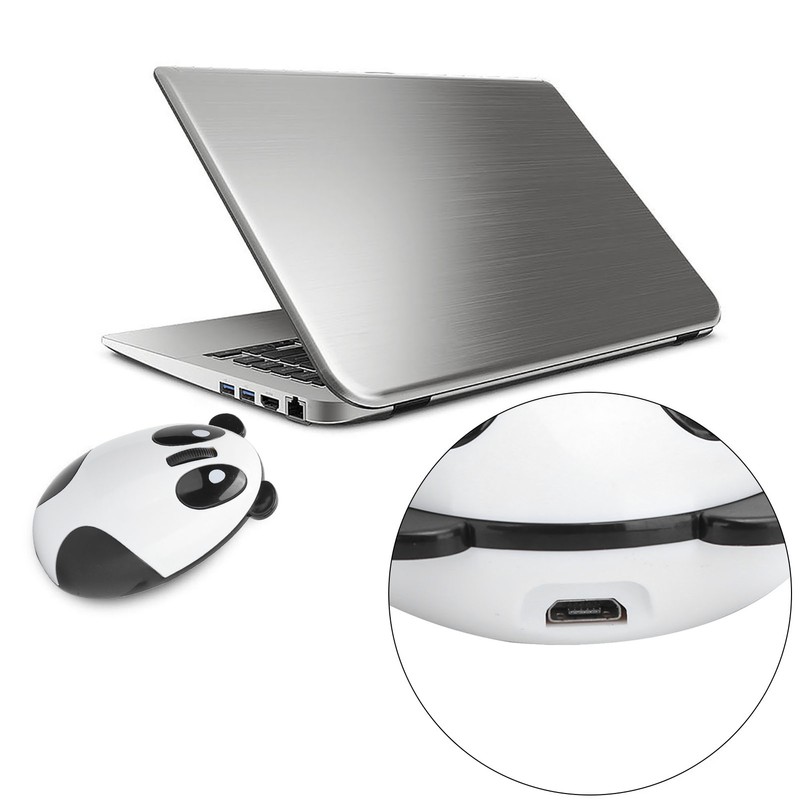 2.4GHz Wireless Optical Panda Computer Mouse for Win/OS X/Linux/Andriod/IOS