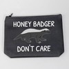 LEVLO Funny Honey Badger Lovers Gifts Honey Badger Don't Care