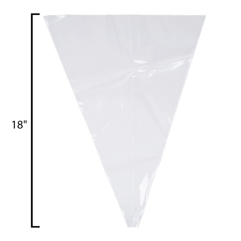 Ateco Two-Color Decorating Bag Inserts 18" 10 Count